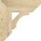 Ekena Millwork Imperial Slat Rough Sawn Bracket, Douglas Fir, 4"W x 14"D x 14"H BKT04X14X14IMP06RDF - alternate 3